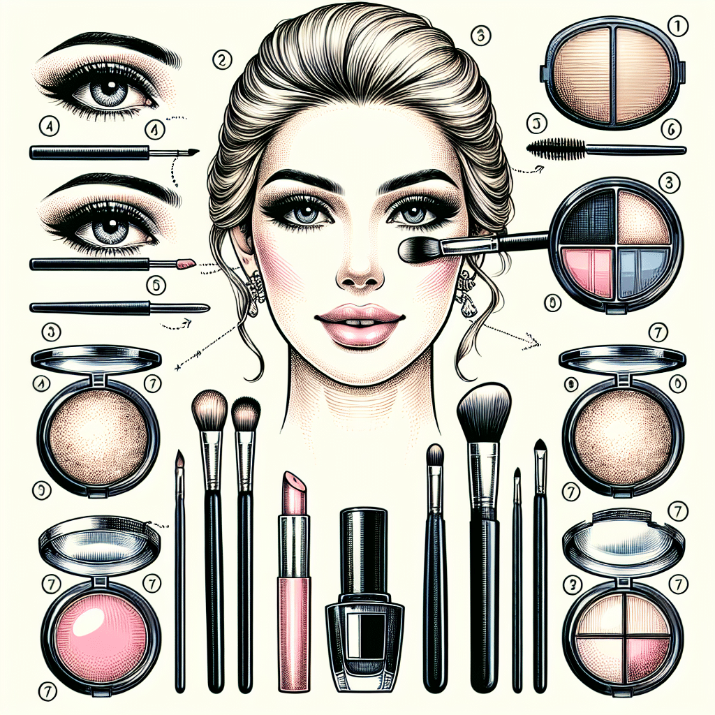 passo a passo de maquiagem para festa