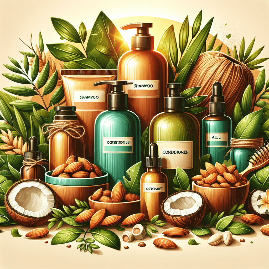 produtos naturais para reparar cabelo danificado