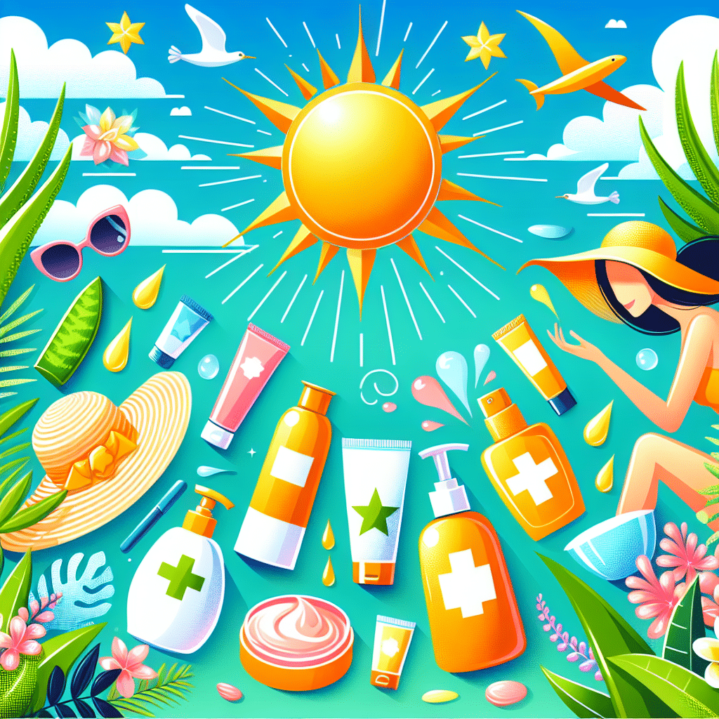 cuidados com a pele no verão