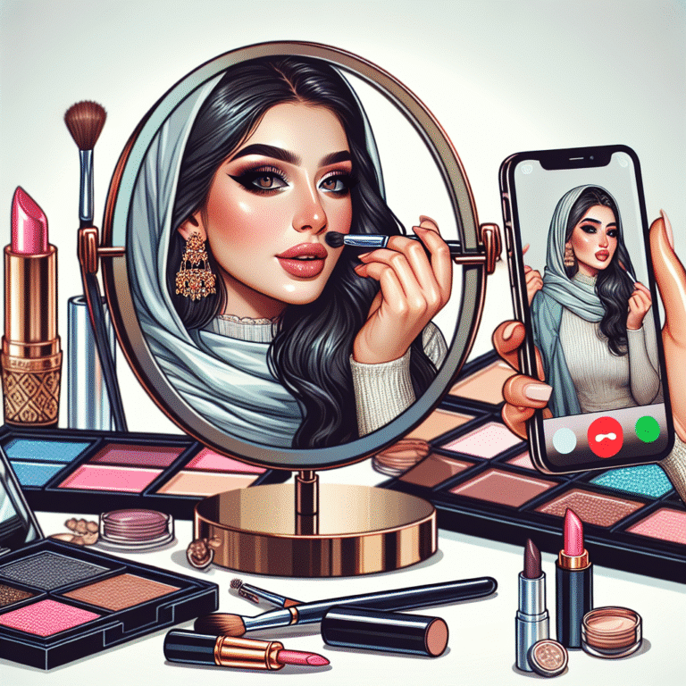 tutoriais de maquiagem para redes sociais