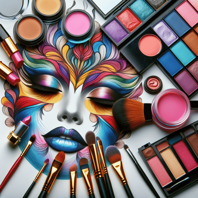 tutoriais de maquiagem artística e criativa