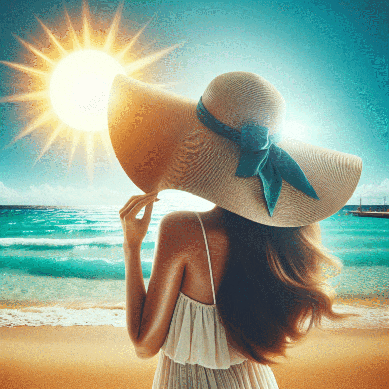 como proteger o cabelo do sol e do calor excessivo