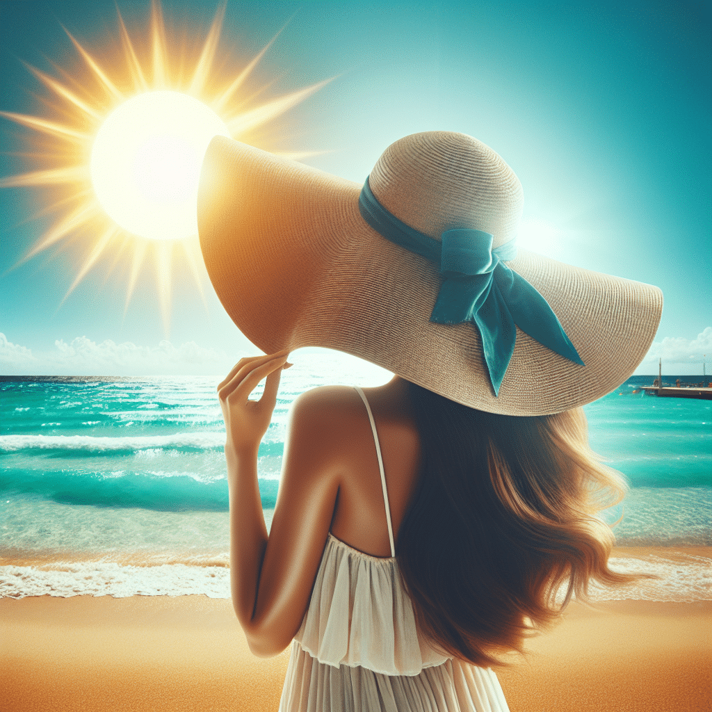 como proteger o cabelo do sol e do calor excessivo