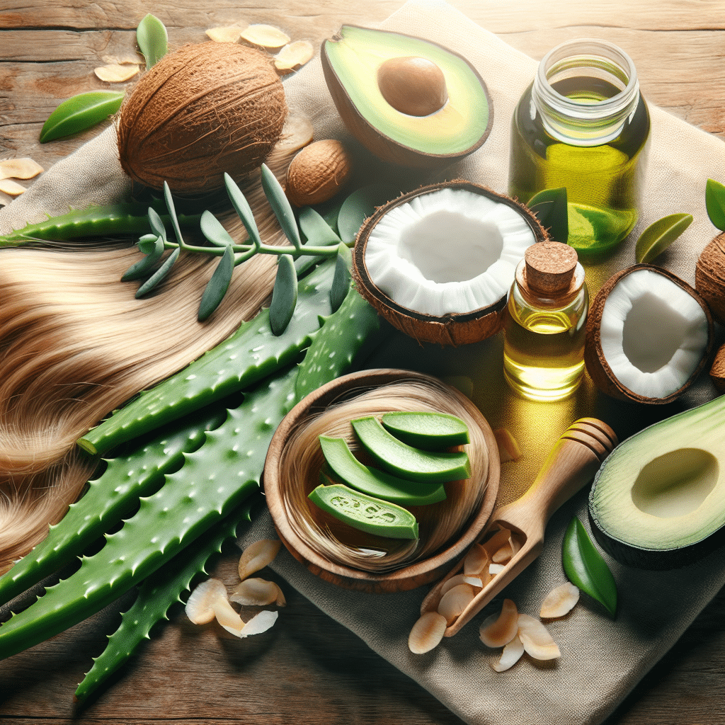 produtos naturais que ajudam a recuperar cabelo danificado
