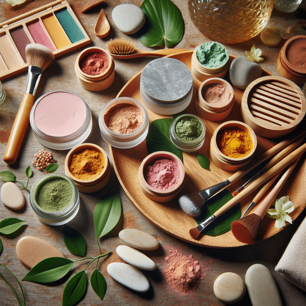 maquiagem com produtos naturais