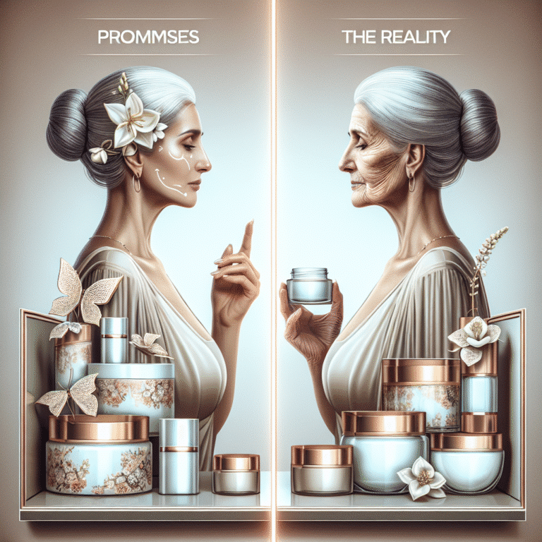 as promessas dos cremes anti-idade e a realidade