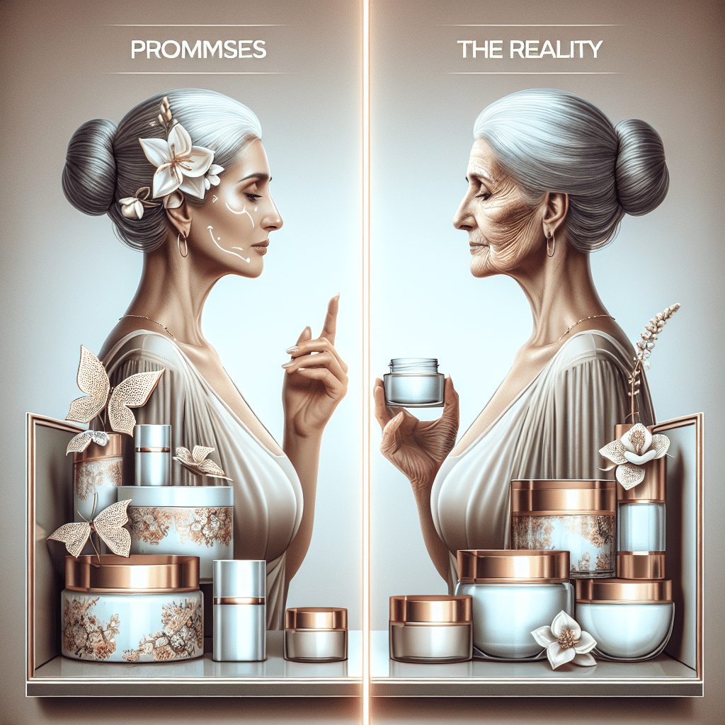 as promessas dos cremes anti-idade e a realidade