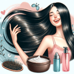 como manter cabelo liso natural e livre de frizz