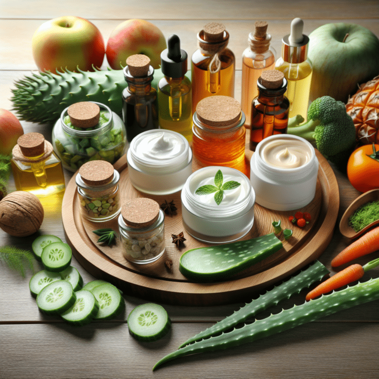 produtos naturais para manter a pele radiante e saudável