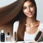 como manter cabelo liso natural e livre de frizz