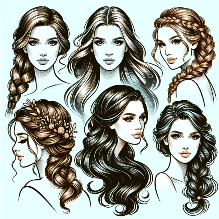 penteados fáceis e rápidos para cabelo longo e deslumbrante